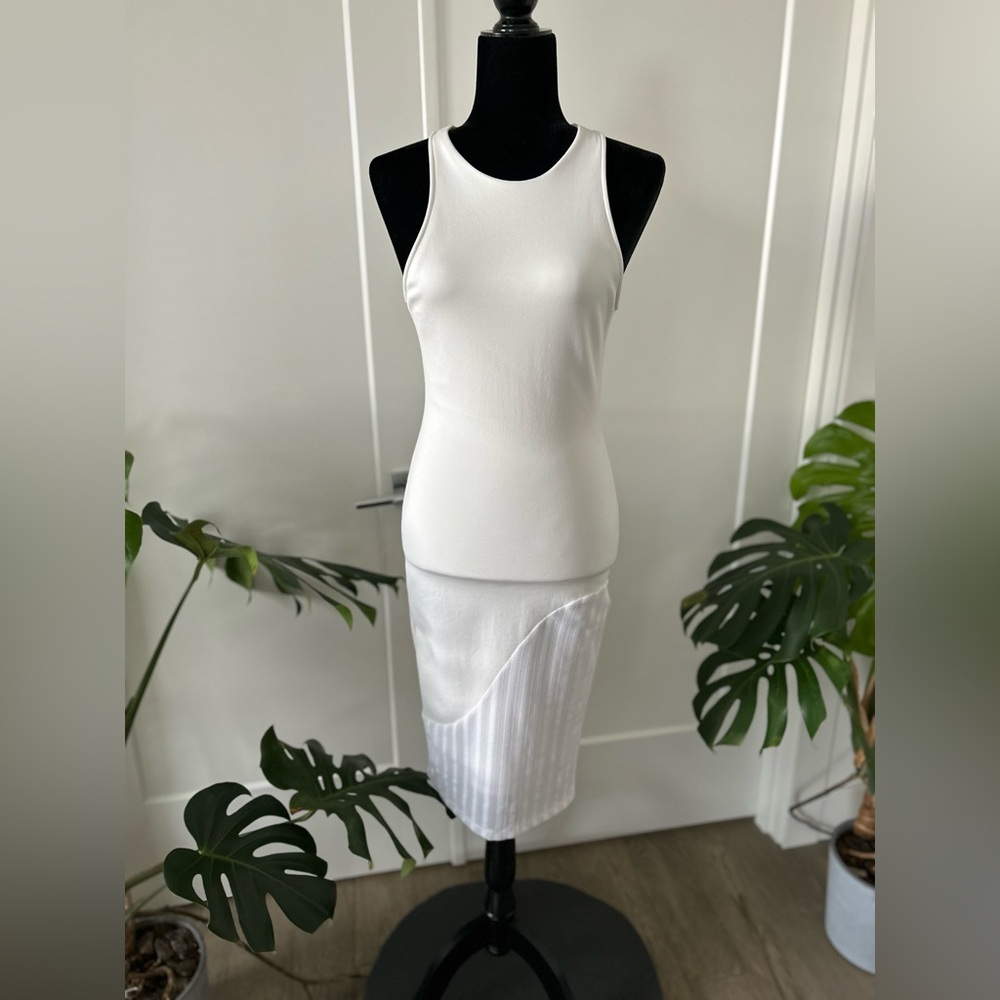 Ronny Kobo White Dress New with tags size small - Picture 5 of 9